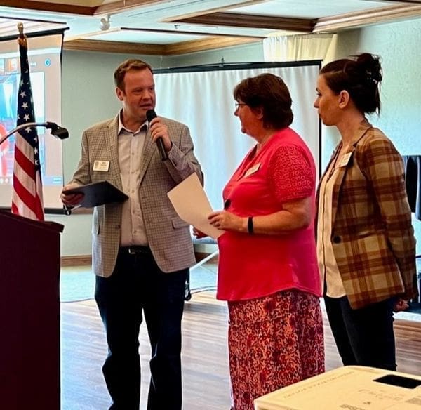 New Medford Rotary Member. New Medford Rotary Member.