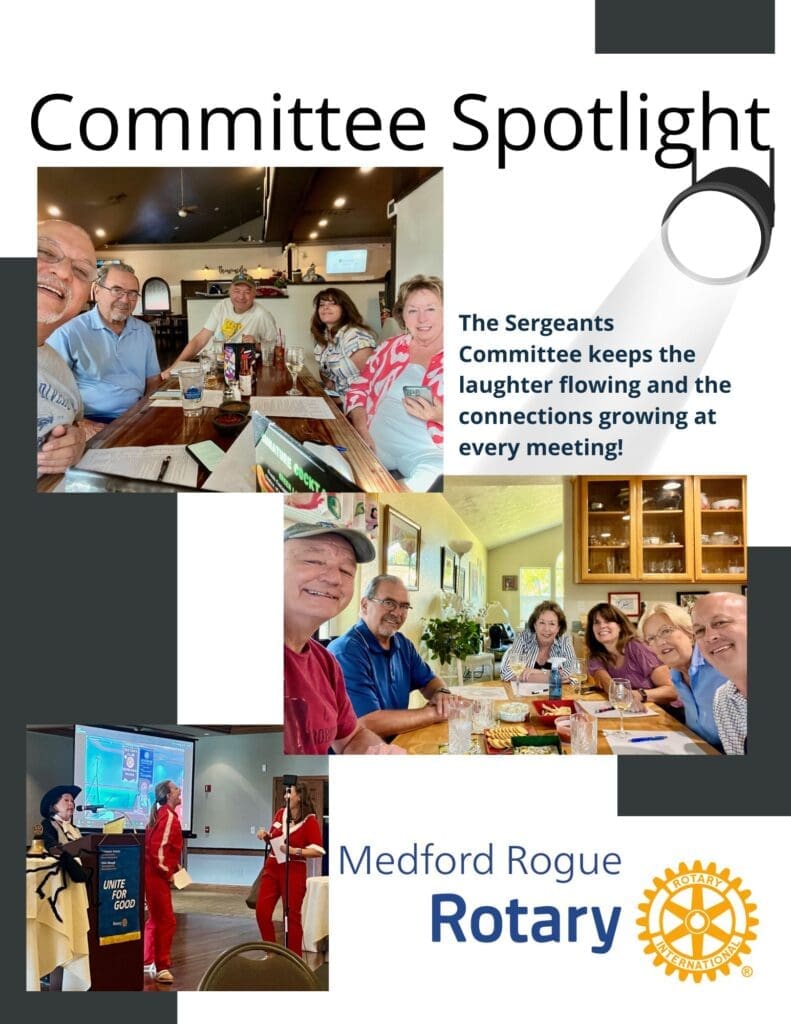 Rotary Committee Highlight Flyer