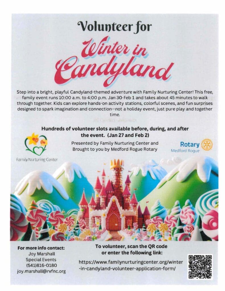 Volunteer Registrations flyer